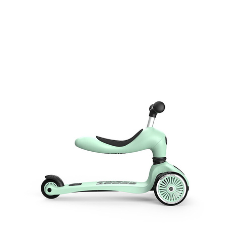 SCOOTANDRIDE - Highwaykick 2in1 Ride and scooter 1-5 years Kiwi