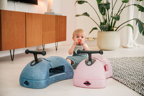 SCOOTANDRIDE - My First Ewolucyjny jeździk pchacz 3w1 6 m+ Rose