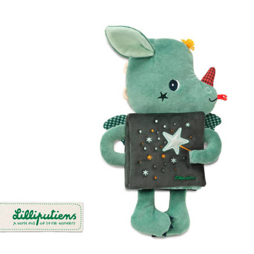 LILLIPUTIENS - Cuddle book Joe the dragon 3m+