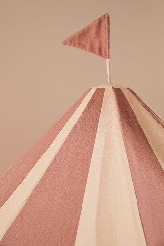 KID'S CONCEPT - pavillion tent stripe dusty brown