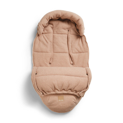 Elodie Details - Recycled polyester - Footmuff - Pink Bouclé