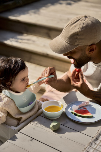 BABYBJORN - Dinnerware Set, 8 pcs - Powder Green