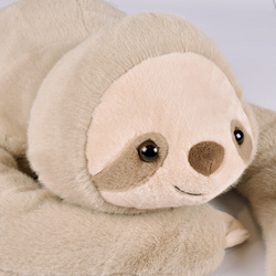 DOUDOU – Histoire d'Ours weighted plush sloth, 75 cm, beige