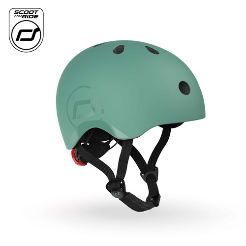 SCOOTANDRIDE - S-M helmet for children 3+ Forest
