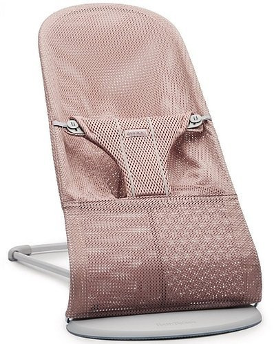 BABYBJÖRN - Bouncer Bliss MESH - Dusty Pink