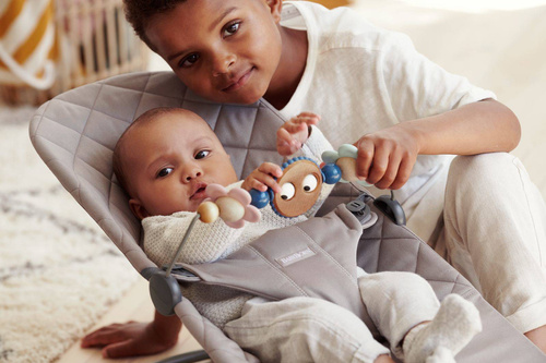 BABYBJÖRN - Toy for Bouncer - Googly eyes Pastels