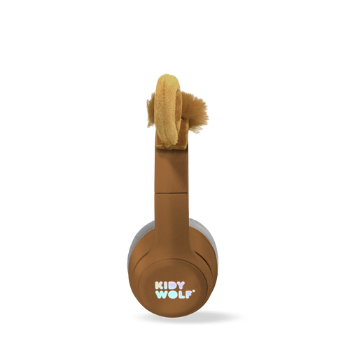 Kidywolf - Bluetooth headphones with magnetic ears KIDYEARS, lion