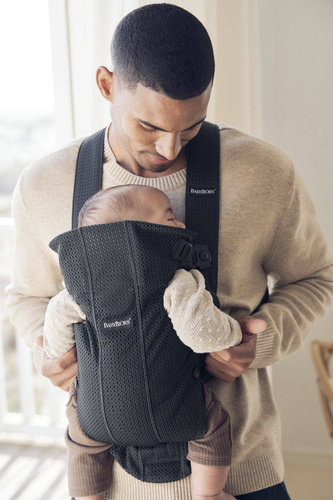 BABYBJÖRN - Baby Carrier MINI 3D Mesh, Black