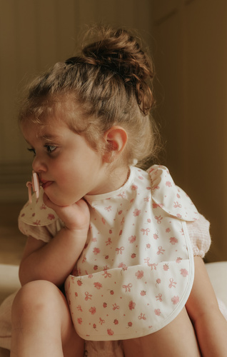 Elodie Details - Baby Bib, petit river rose