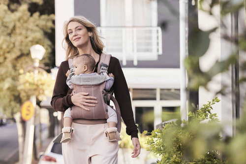 BABYBJORN - Baby Carrier Harmony 3D Mesh, Dusty pink