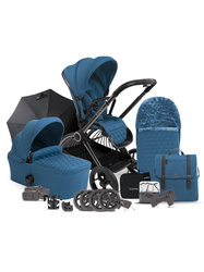 CORE Pushchair and Carrycot Atlantis Blue - Complete Bundle