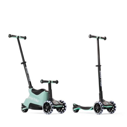 smarTrike - Xtend Scooter 4in1 + Ride-on - Soft Green
