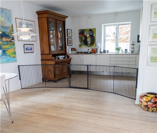 Baby Dan - Carl Wide 3X outdoor safety gate, black