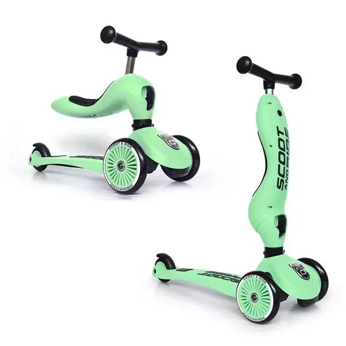 SCOOTANDRIDE - Highwaykick 2in1 Ride and scooter 1-5 years Kiwi