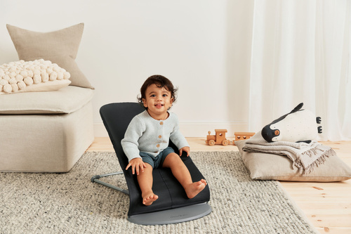BABYBJÖRN - Bouncer Bliss WOVEN, Black