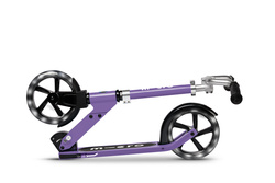 MICRO - two-wheeled scooter for children Cruiser LED, purple