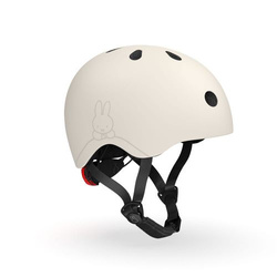 SCOOTANDRIDE - XXS-S helmet for children 1-5 years, Miffy Ash