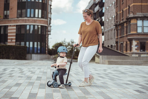 SCOOTANDRIDE - Highwaykick Push and Go 2in1 Ride and scooter 1-5 years Steel