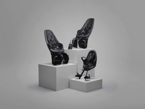 THULE Yepp 2 Maxi Frame Mounted - Child bike seat - Midnight Black