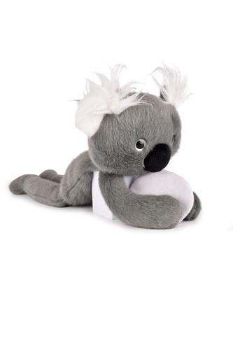 DOUDOU - magnetic plush Podcoll Koala, Histoire d'Ours, 30 cm, grey