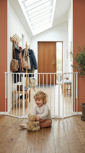 BabyDan - Flex StepFree M safety gate, white