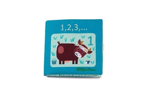 LILLIPUTIENS - Soft book for learning to count 1, 2, 3 ... 18 m +