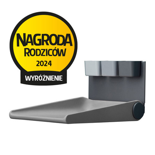 LEANDER WALLY™ -  WALL MOUNTED CHANGING TABLE, DUSTY GREY