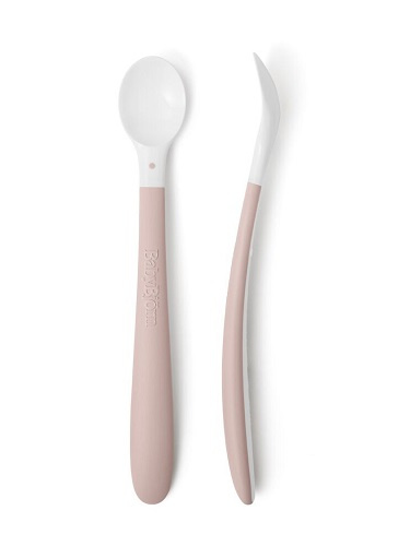 BABYBJÖRN - Baby feeding spoon, 2-pack, Powder Pink