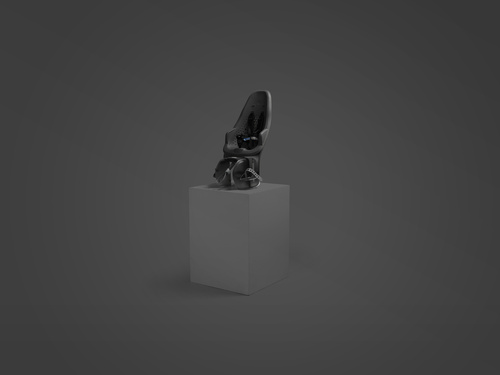 Bicycle seat - THULE Yepp Nexxt Maxi Mounted on the trunk - Obsidian