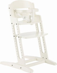 BabyDan - DanChair feeding chair + DanTray tray SET, white