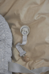 Elodie Details - Wood Pacifier Clip - Monkey Sunrise 
