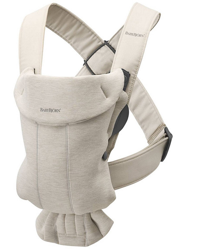 BABYBJÖRN - Baby Carrier MINI 3D Jersey, Light beige