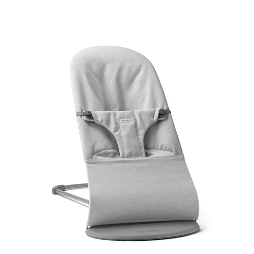 BABYBJÖRN - Bouncer BLISS Woven - Light grey mélange