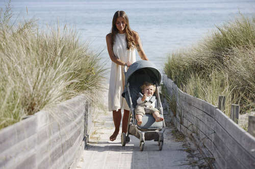 Elodie Details - MONDO stroller - Pebble Green + Bumper bar - SET