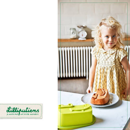 LILLIPUTIENS - Silicone Baking Mold Little Cook, Anatol Crocodile, 4+