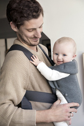 BABYBJÖRN - Baby Carrier MINI 3D Jersey, Dark Grey