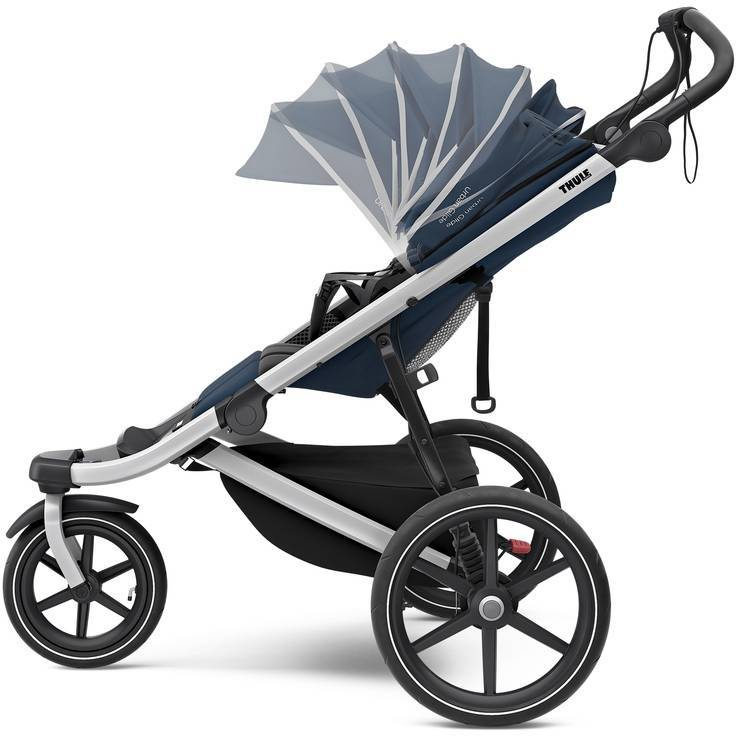 THULE Urban Glide 2 Majolica Blue stroller THULE Glide 2 Urban