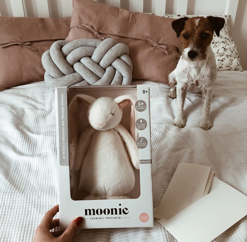 MOONIE 2.0 - bunny with light and sound, sand