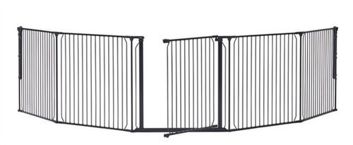 Baby Dan - Carl Wide 3X outdoor safety gate, black