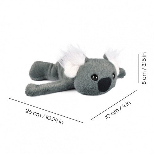 DOUDOU – Podcoll grey koala plush slap bracelet, Histoire d'Ours