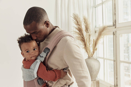 BABYBJORN - Baby Carrier Harmony 3D Mesh, Dusty pink