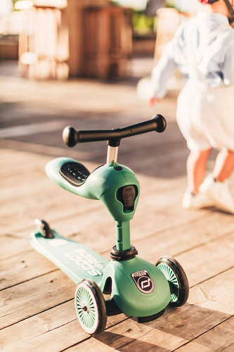 SCOOTANDRIDE - Highwaykick 2in1 Ride and scooter 1-5 years Forest