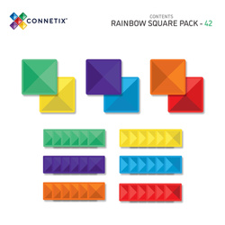 CONNETIX - 42 Piece Square Pack