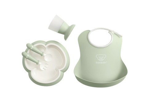 BABYBJORN - Baby Dinner Set - Powder Green