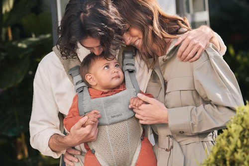 BABYBJORN - Baby Carrier Harmony 3D Mesh, Grey beige
