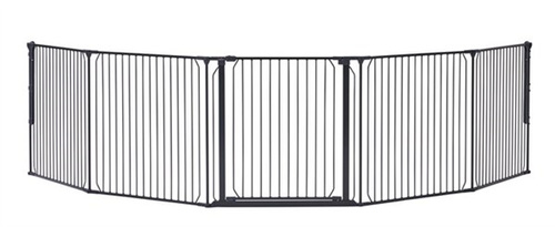 Baby Dan - Carl Wide XXX outdoor safety gate, black