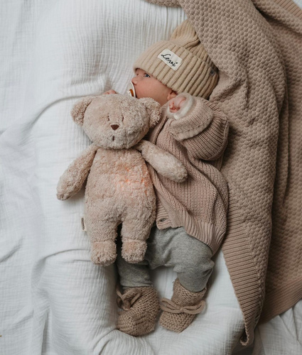 MOONIE 2.0 - humming bear with lamp, cream