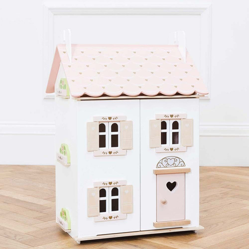 Le Toy Van - Rose Heart Wooden Dollhouse
