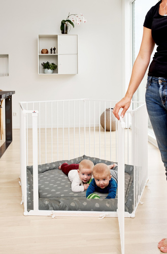 Baby Dan - Park-A-Kid Playpen, white