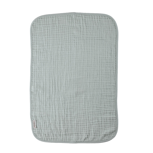 LEANDER - topper for changing mat MATTY™, 2-pack, grey/sage green